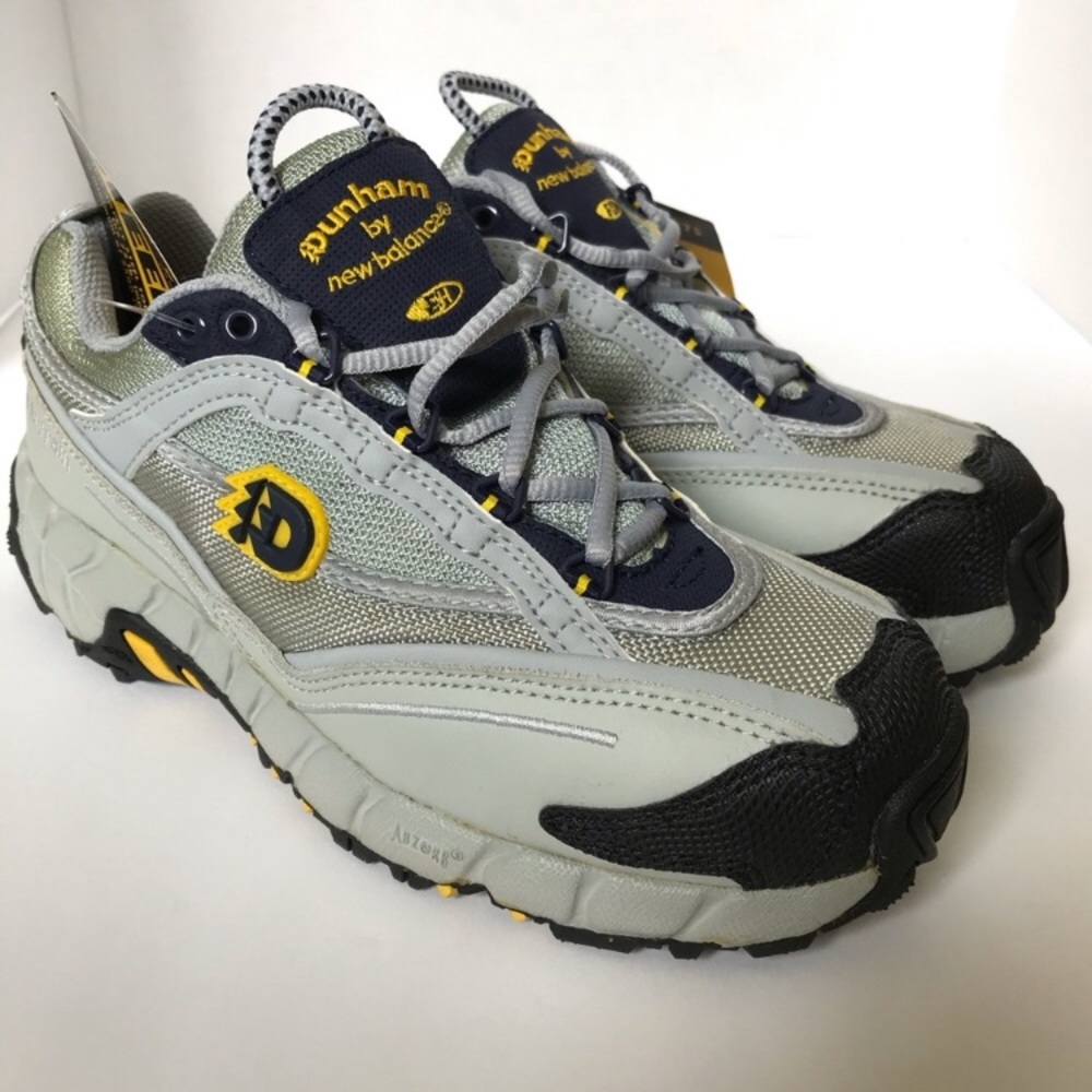 Dunham Gray and Black Athletic Shoes